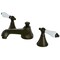 Kingston Brass KS4475PL 8" Widespread Bathroom Faucet, Oil Rubbed Bronze KS4475PL - alternate 1